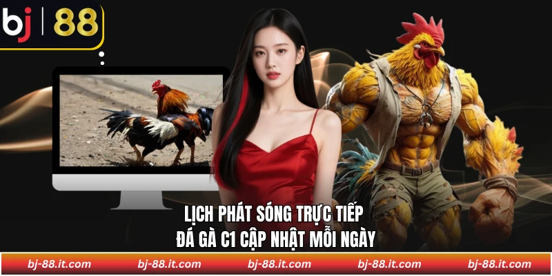 Lịch phát sóng trực tiếp đá gà C1 cập nhật mỗi ngày